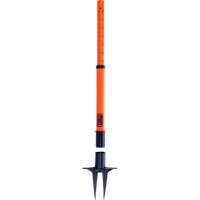 PLUS Barrier Post, 42" High, Orange Les Fournitures Industrielles Méga