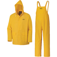 577 V&ecirc;tements imperm&eacute;ables 3 morceaux, Polyester/PVC, 5T-Grand, Jaune Les Fournitures Industrielles Méga