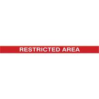 Tough-Mark Heavy-Duty Floor Marking, Rectangle, 48" L x 2" W, Red, Polyethylene Les Fournitures Industrielles Méga