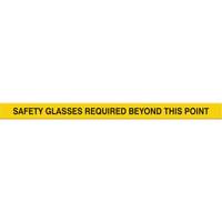 Tough-Mark Heavy-Duty Floor Marking, Rectangle, 48" L x 2" W, Yellow, Polyethylene Les Fournitures Industrielles Méga