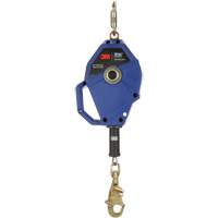 Cordage de s&eacute;curit&eacute; autor&eacute;tractable avec verrouillage intelligent, 20', Acier galvanis&eacute;, Pivotant Les Fournitures Industrielles Méga
