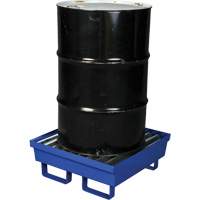 Steel Spill Containment Pallet, 17 US gal. Spill Capacity, 27" x 25.75" x 6" Les Fournitures Industrielles Méga