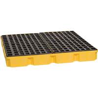 Modular Spill Platform, 60.5 US gal. Spill Capacity, 51.5" x 51.5" x 6.5" Les Fournitures Industrielles Méga