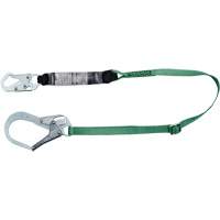 V-Series Lanyard, 6', Rebar Hook Center, Snap Hook Leg Ends, Polyester Les Fournitures Industrielles Méga