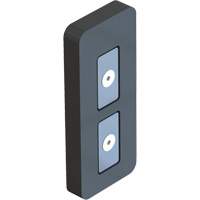 PLUS Head Belt/Ribbon Magnetic End Attachment, Black Les Fournitures Industrielles Méga