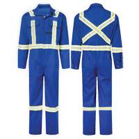 Nomex&reg;Essential 6 oz. Deluxe Coveralls, Size 34, Royal Blue Les Fournitures Industrielles Méga