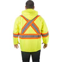 Imperm&eacute;able RZ1000, Polyester, 3T-Grand, Jaune lime haute visibilit&eacute; Les Fournitures Industrielles Méga