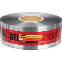 Scotch&reg; Detectable Buried Barricade Tape, English, 3" W x 1000' L, 5 mils, Black on Red Les Fournitures Industrielles Méga
