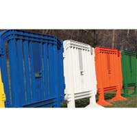 Barricade Minit, Emboîtables, 49" lo x 39" h, Vert Les Fournitures Industrielles Méga