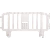 Movit Barricade, Interlocking, 78" L x 39" H, White Les Fournitures Industrielles Méga
