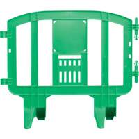 Barricade Minit, Emboîtables, 49" lo x 39" h, Vert Les Fournitures Industrielles Méga
