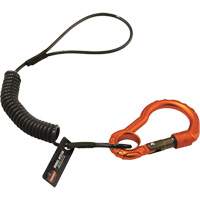 Longe porte-outils Squids 3156, Spirale, Mousqueton/boucle Les Fournitures Industrielles Méga