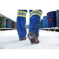 Crampons &agrave; glace mi-semelles intrins&egrave;ques, M&eacute;lange de polym&egrave;re, Traction Crampon, Taille unique Les Fournitures Industrielles Méga
