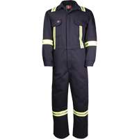 Westex UltraSoft&reg; Deluxe Coveralls with Reflective Material, Size 36, Navy Blue, 8.7 cal/cm² Les Fournitures Industrielles Méga