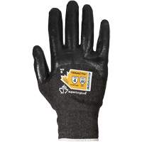 Ultrafine Composite Filament Fiber Knit Gloves, Size 5, 18 Gauge, Foam Nitrile Coated, TenActiv Shell, ASTM ANSI Level A4 Les Fournitures Industrielles Méga