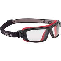 Ultim8 Safety Goggles, Clear Lens, Anti-Fog/Anti-Scratch, Closed Vent Les Fournitures Industrielles Méga