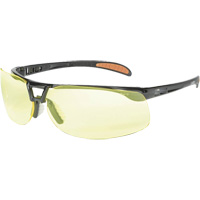 Prot&eacute;g&eacute; Safety Glasses with HydroShield Lenses, Amber Lens, Anti-Fog/Anti-Scratch, ANSI Z87+ Les Fournitures Industrielles Méga