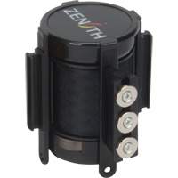 Cassette de ruban magn&eacute;tique pour barri&egrave;re de contr&ocirc;le des foules personnalis&eacute;e, 12', Ruban Noir Les Fournitures Industrielles Méga