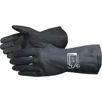 Chemstop Lined Chemical-Resistant Gloves, Size 7, 12" L, Neoprene, Flock-Lined Inner Lining, 30-mil Les Fournitures Industrielles Méga