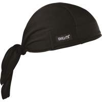 Chill-Its&reg; 6615 Cooling Doo Rag, Black Les Fournitures Industrielles Méga