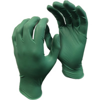 Gants 5559PF Green Monkey, Petit, Nitrile, 4 mils, Sans poudre, Vert Les Fournitures Industrielles Méga