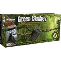 Gants 5559PF Green Monkey, Petit, Nitrile, 4 mils, Sans poudre, Vert Les Fournitures Industrielles Méga