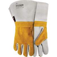 1034 Wopper Welding Gloves, Split Cowhide, Size 10 Les Fournitures Industrielles Méga