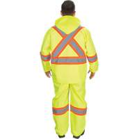 V&ecirc;tements imperm&eacute;ables RZ1000, Polyester, Petit, Jaune lime haute visibilit&eacute; Les Fournitures Industrielles Méga