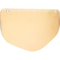 Prot&egrave;ge-visi&egrave;re avec protection contre les rayons UV/IR Versaflo, Tissu aluminis&eacute;, Teinte Or Les Fournitures Industrielles Méga