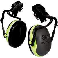 Peltor X Series X4 Earmuffs, Cap Mount, 26 NRR dB Les Fournitures Industrielles Méga