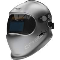 Masque de soudage auto-assombrissant Crystal 2.0, 3,94" lo x 1,97" la Champ de vision, Teinte 2/4 - 12, Argent Les Fournitures Industrielles Méga