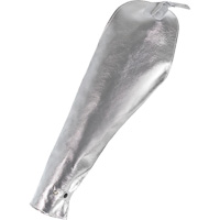 Welder's Heat Resistant Sleeves, 18", Aluminized Kevlar&reg;, Silver Les Fournitures Industrielles Méga