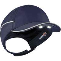 Casque antichocs l&eacute;ger avec lampe DEL 8965 Skullerz, Bleu marin Les Fournitures Industrielles Méga