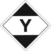 &eacute;tiquettes de quantit&eacute; limit&eacute;e pour transport a&eacute;rien Y, 4" lo x 4" la, Noir sur blanc Les Fournitures Industrielles Méga