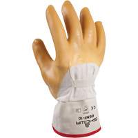 Wrinkle Finish Coated Glove, 10/Large, Rubber Latex Coating, Cotton Shell Les Fournitures Industrielles Méga