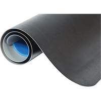 WD Elegance Anti-Microbial Mats, Smooth, 2' x 3' x 9/16", Black, Vinyl Les Fournitures Industrielles Méga