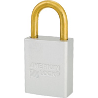 American Lock&reg; Safety Padlock, Clear, Keyed Alike, Aluminum, 1-1/2" Width Les Fournitures Industrielles Méga