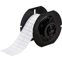 &eacute;tiquettes pour laboratoire r&eacute;sistant aux produits chimiques de s&eacute;rie B33, Polyester, 1" lo x 0,375" h, Blanc Les Fournitures Industrielles Méga