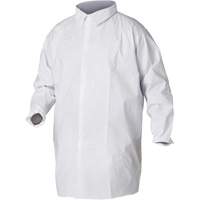 KleenGuard A20 Lab Coats, SMS, White, Small Les Fournitures Industrielles Méga