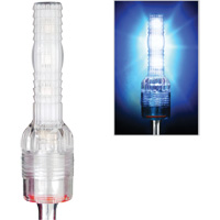 Tiges de s&eacute;curit&eacute; avec lumi&egrave;re DEL tr&egrave;s visibles Safety Whip Les Fournitures Industrielles Méga