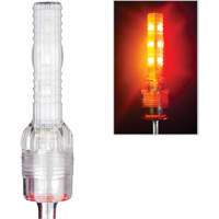 Tiges de s&eacute;curit&eacute; avec lumi&egrave;re DEL tr&egrave;s visibles Safety Whip Les Fournitures Industrielles Méga
