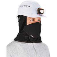 N-Ferno&reg; Winter Hard Hat Liner with Mouthpiece, Fleece Lining, One Size, Black Les Fournitures Industrielles Méga