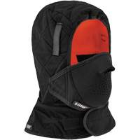 N-Ferno&reg; 3-Layer Winter Hard Hat Liner with Mouthpiece, Fleece Lining, One Size, Black Les Fournitures Industrielles Méga