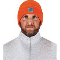 Bonnet en tricot c&ocirc;tel&eacute; N-Ferno, Taille unique, Orange Les Fournitures Industrielles Méga