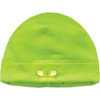 Bonnet N-Ferno &agrave; lumi&egrave;res DEL, Taille unique, Vert lime haute visibilit&eacute; Les Fournitures Industrielles Méga