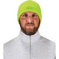 Bonnet N-Ferno &agrave; lumi&egrave;res DEL, Taille unique, Vert lime haute visibilit&eacute; Les Fournitures Industrielles Méga