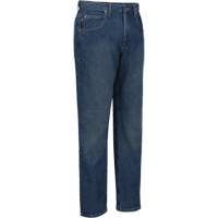 Dura-Kap&reg; Flex Denim Work Jeans, Denim, Navy Blue, Size 32 Les Fournitures Industrielles Méga