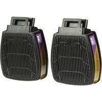 Cartouche & filtre pour respirateur Secure Click, Combinaison cartouche et filtre contre les particules pour gaz/vapeurs, Gaz multiples/Vapeurs/P100 Les Fournitures Industrielles Méga