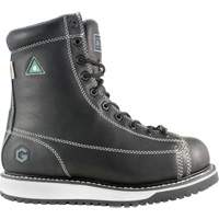 Rigger Work Boots, Leather, Steel Toe, Size 7, Impermeable Les Fournitures Industrielles Méga