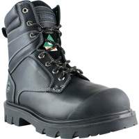 Boomerang Work Boots, Leather, Steel Toe, Size 7, Impermeable Les Fournitures Industrielles Méga